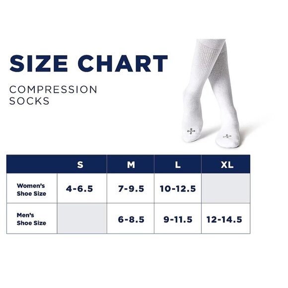 Tommie Copper 4-Pack Ultraguard Ankle & OTC Socks Large Unisex - Picture 7 of 7